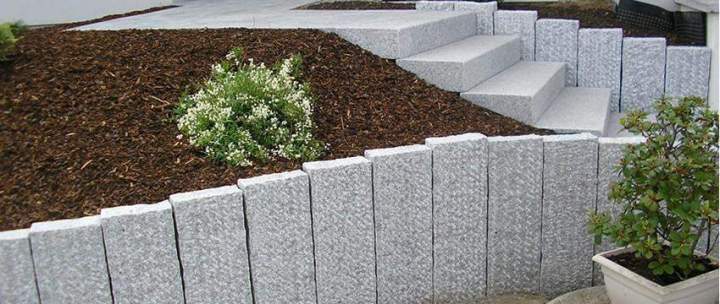 Muret en granit Haguenau