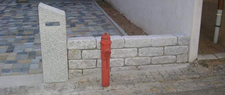 Construction muret Haguenau