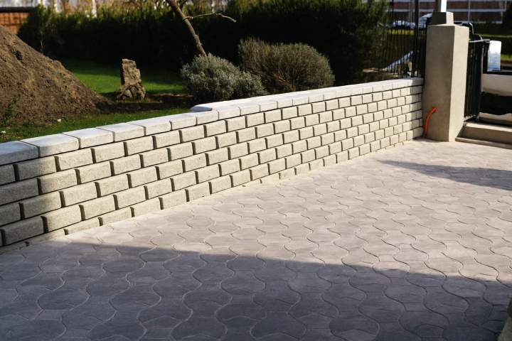 Construction muret Haguenau